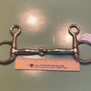 Baucher Single Joint Snaffle horse bit